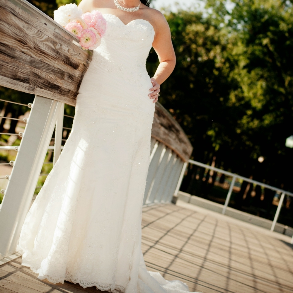 Allure wedding dress size 12